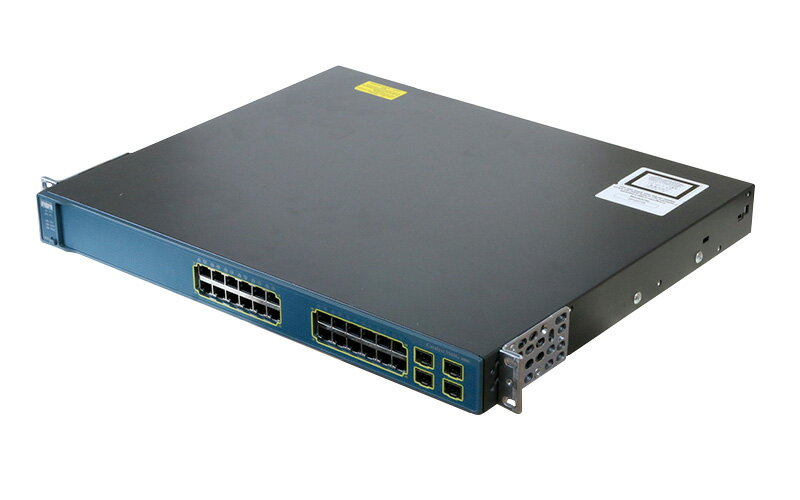 Cisco Systems Catalyst WS-C3560G-24TS-E V06 10/100/1000ポート*24/SFP *4 Ver 12.2(55)SE【中古】