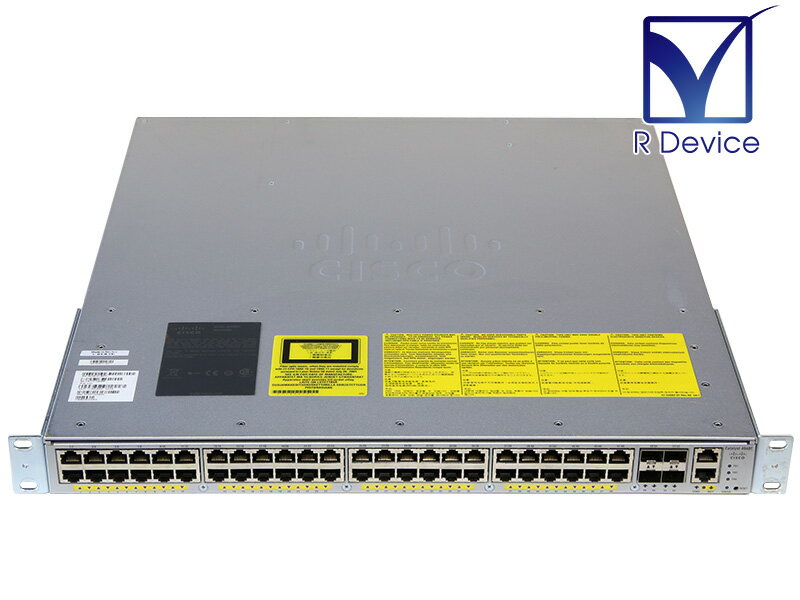 Catalyst 4948E WS-C4948E V05 Cisco Systems, Version 12.2(54)SG, RELEASE SOFTWARE (fc3) 初期化済み【中古】