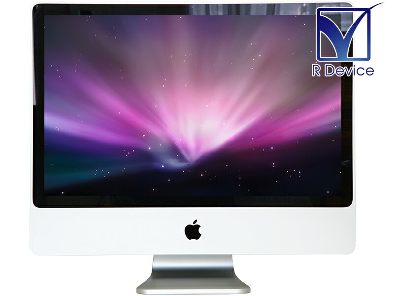 iMac 24 2007 A1225 Apple Core 2 Duo 2.4GHz/2048MB/320GB/DVD-RW/Radeon HD 2600 PRO/Mac OS X 10.5.6【中古パソコン】
