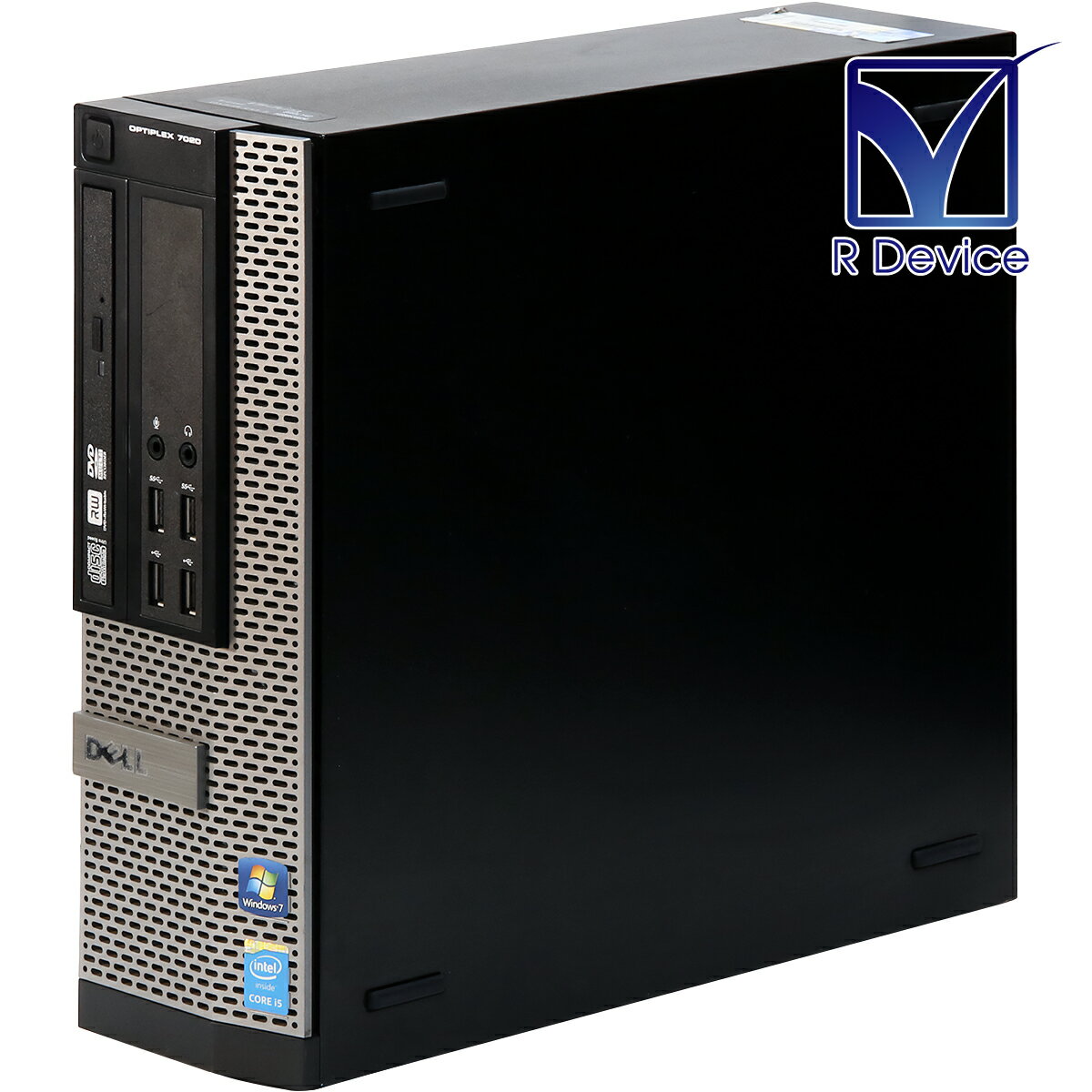 Dell OptiPlex 7020 SFF Core i5-4590 Processor/8.0GB/500.0GB/シリアルポート搭載/Windows 7 Professional 64-bit SP1【中古パソコン】