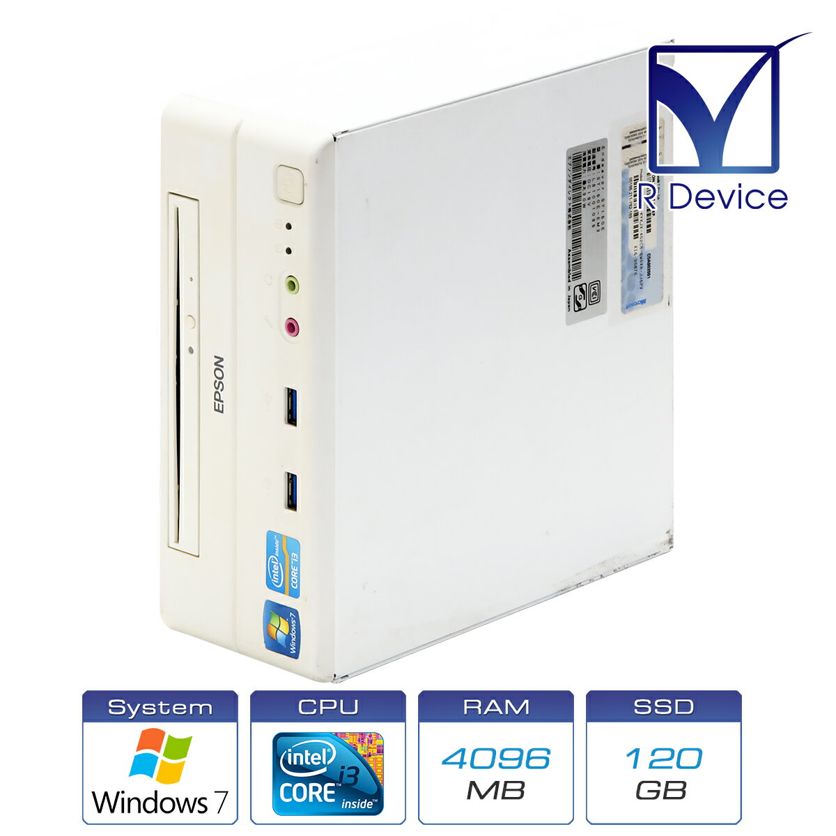 Epson Direct Corp Endeavor ST160E-EM3 Core i3-3120M Processor/4.00GB/120.0GB SSD/Windows 7 Professional 64-bit SP1