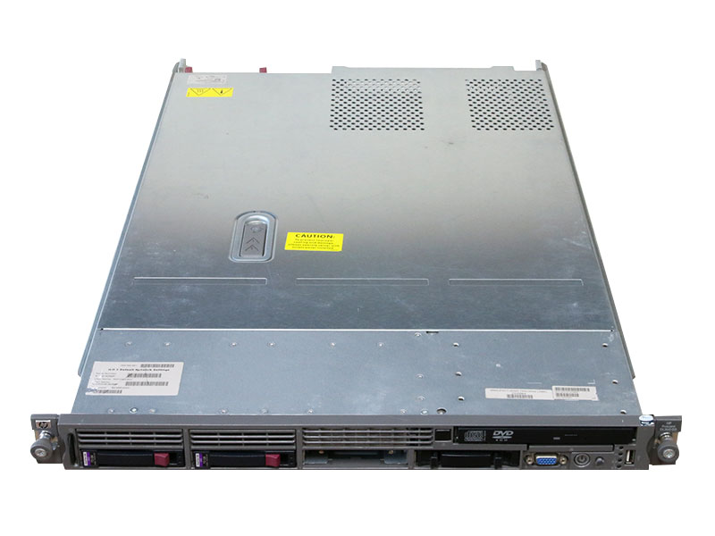 ProLiant DL360 G5 AK839A HP Xeon Processor X5460 3.16GHz *1/4GB/72GB *2/DVD-ROM/Smart アレイ P400i 256MBキャッシュメモリ/電源ユニット *2【中古】