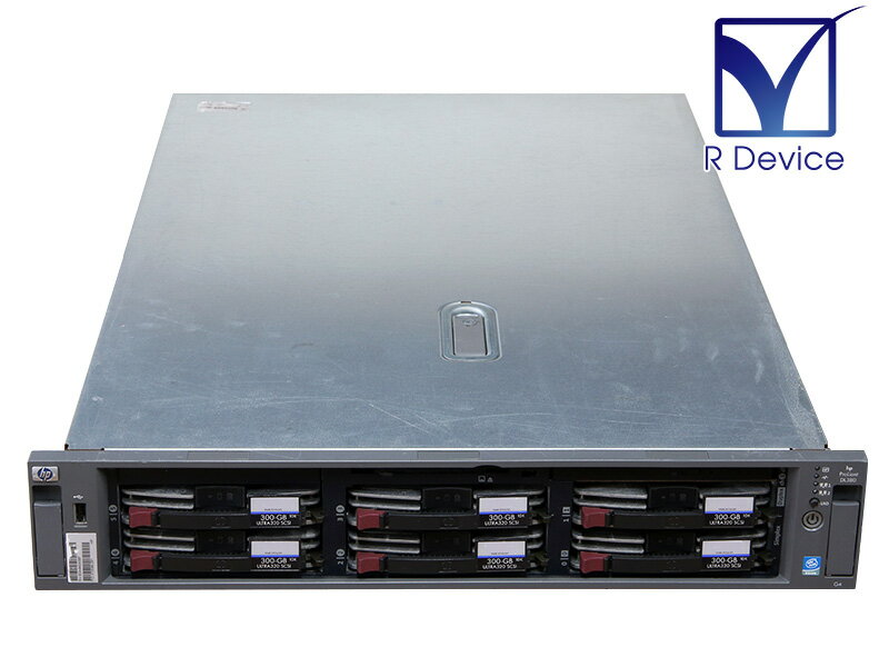 ProLiant DL380 G4 370596-291 HP 64-bit Xeon Processor 3.20 GHz *2/2048MB/HDD非搭載/Smart Array 6i 192MB/電源ユニット *2【中古サーバー】