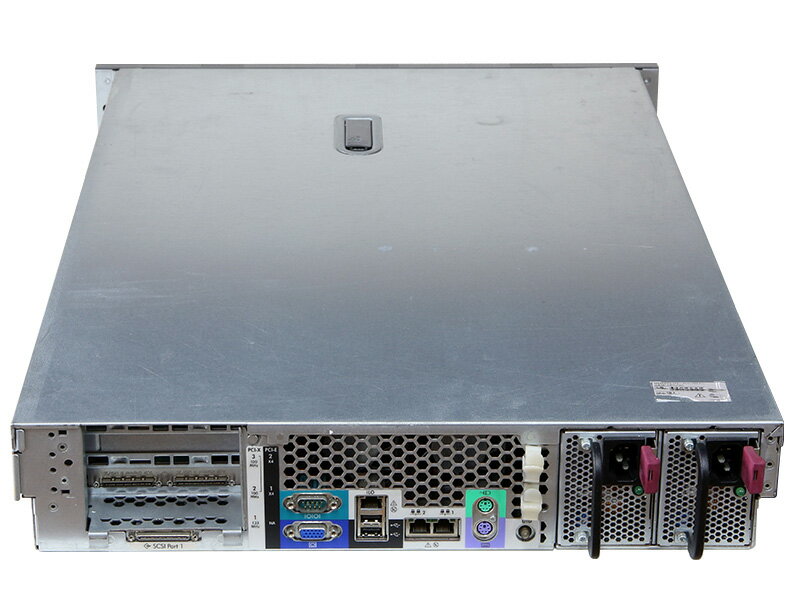 ProLiant DL380 G4 370596-291 HP 64-bit Xeon Processor 3.20 GHz *2/2048MB/HDD非搭載/Smart Array 6i 192MB/電源ユニット *2【中古サーバー】