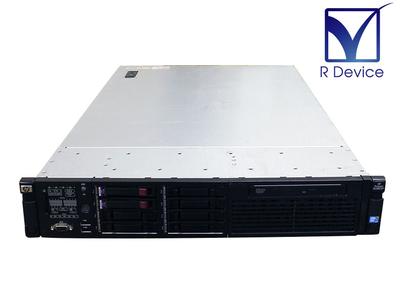 ProLiant DL380 G7 583967-291 HP Xeon E5640 x2/12GB/0GB/DVD-ROM/SmartアレイP410i 512MB w/BBU/PSUx2【中古】