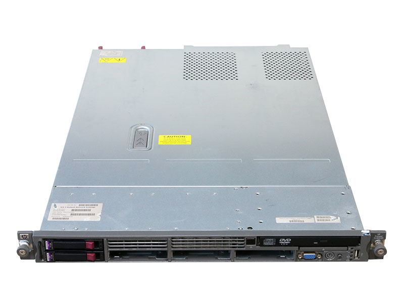 ProLiant DL360 G5 AK839A HP Xeon Processor X5460 3.16GHz/4GB/72GB *2/DVD-ROM/Smart アレイ P400i/電源ユニット *2【中古】