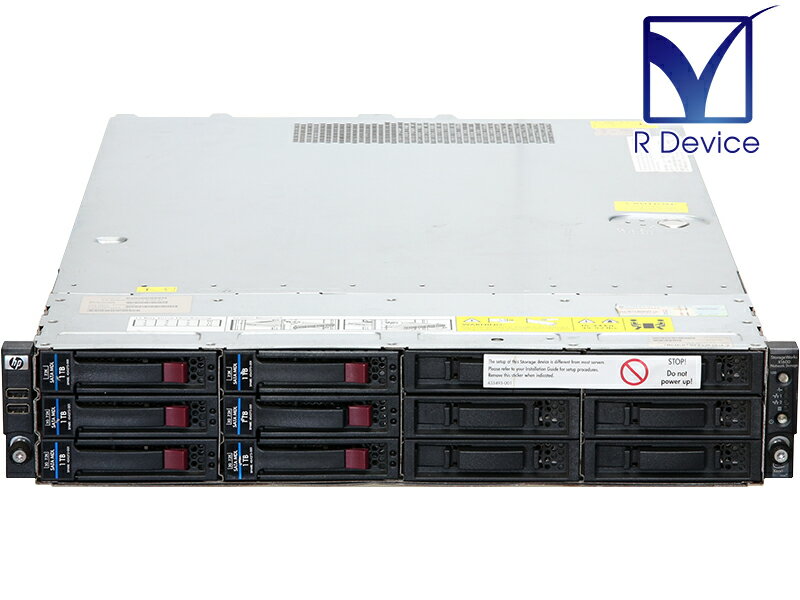 StorageWorks X1600 AP788A Hewlett-Packard Company Xeon Processor E5520 2.26GHz/6.0GB/HDD非搭載/DVD-ROM/Smart Array P212/電源ユニット *2