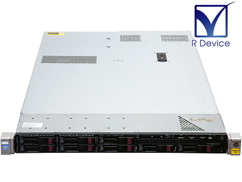 StoreVirtual 4330 B7E18A Hewlett-Packard Company Xeon Processor E5-2620 2.00GHz/32.0GB/HDD非搭載/Smart Array P420i/電源ユニット *2【中古サーバー】