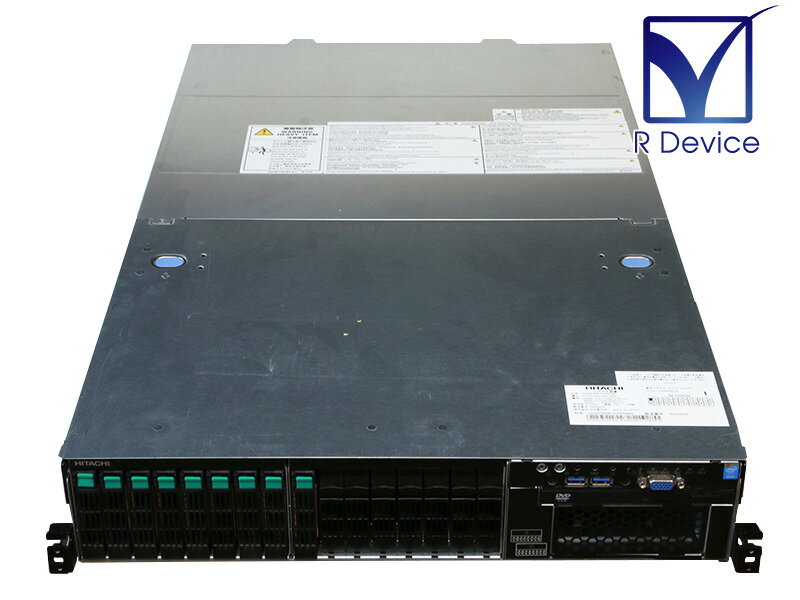 HA8000/RS220 AN GUA220AN-DANANN0 日立製作所 Xeon Processor E5-2620 v3 2.40GHz *2/16GB/HDD非搭載/MegaRAID SAS 9362‑9i/電源ユニット *2【中古】