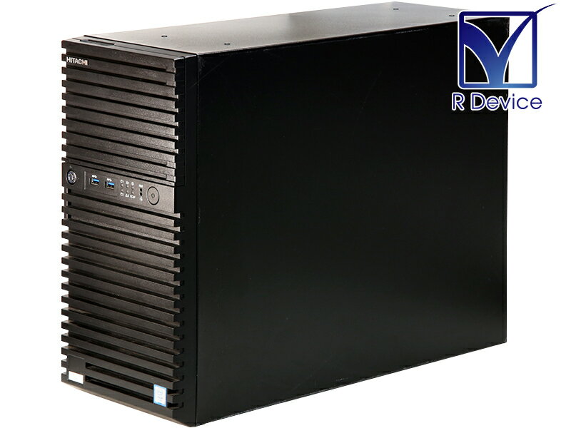 HA8000/TS10 FN1 GUFT11FN-1TNSDT0 日立製作所 Xeon Processor E3-1220 v6 3.00GHz/8GB/HDD非搭載/DVD-ROM/RAID 3.5型 Serial ATA【中古サーバー】