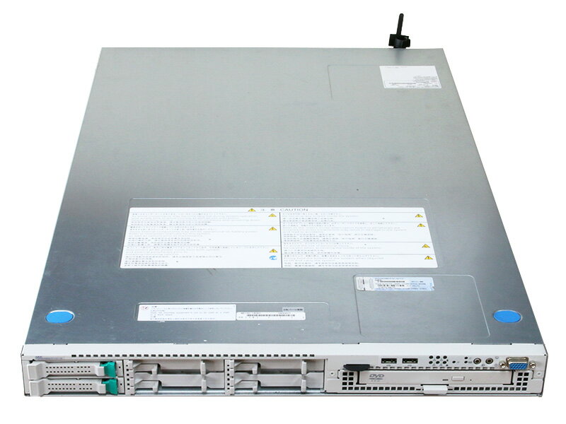 NEC Express5800/R110d-1M N8100-1808Y Xeon E5-2420 1.90GHz/8GB/146GB *2/DVD-ROM/N8103-150/フロントパネル欠品 本体に擦り傷や使用感があります。 フロントパネルは欠品しています。 付属品は電源ケーブルのみとなります。 ハードディスクはフォーマット済みです。 キーボード、マウス、リカバリディスク等は付属しません。 メーカー NEC 型番 Express5800/R110d-1M N8100-1808Y CPU Intel Xeon Processor E5-2420 1.90 GHz15 MB SmartCache/6コア/12スレッド/LGA1356 メモリ 8 GB (2 GB *4) HDD 146 GB *2 2.5インチ/SAS/15000 rpm 光学ドライブ DVD-ROMドライブ RAIDコントローラ NEC N8103-150 LAN 1x Broadcom BCM5719 拡張バス 1x PCI Express 3.0 (x16レーン, x16ソケット)(ロープロファイル、170mmサイズ) 1x PCI Express 3.0 (x8レーン, x8ソケット) (RAIDコントローラ専用) 1x PCI Express 2.0 (x4レーン, x8ソケット) (ロープロファイル、170mmサイズ) インターフェイス 9x USB2.0 2x アナログRGB (ミニD-Sub15ピン, 1x 前面, 1x 背面) 1x シリアルポート 4x 1000BASE-T LANコネクタ (1000BASE-T/100BASE-TX/10BASE-T対応, RJ-45, 4x 背面) 1x マネージメント専用LANコネクタ (100BASE-TX/10BASE-T対応, RJ-45, 1x 背面) 電源ユニット 450 W *1 (冗長構成対応) 外形寸法 (W x D x H) 439.8 mm × 682.1 mm × 43.4 mm 質量 (標準/最大) 12 kg /最大17 kg 付属品 ACケーブル 1本 大型商品のため送料無料の対象外となります。 ヤマト運輸 らくらく家財宅急便にて発送予定。 通常ご入金の確認から2-3営業日での発送となります。