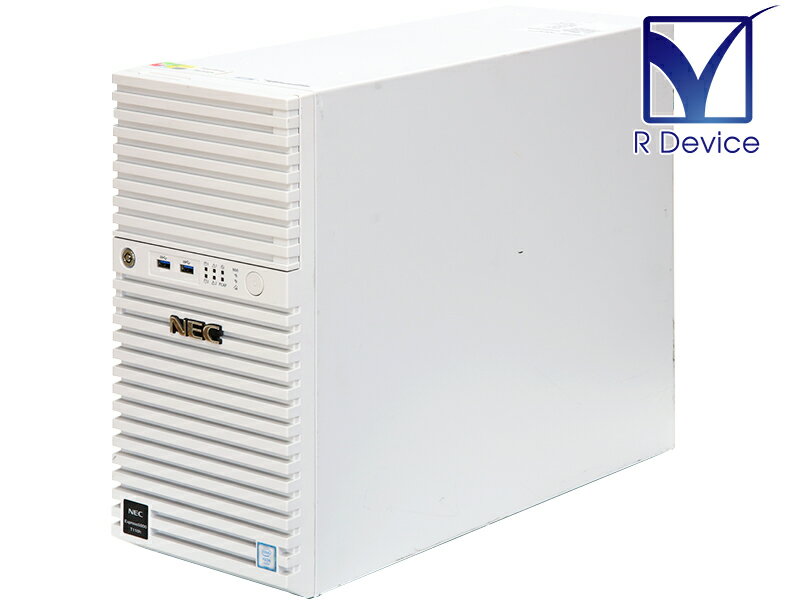 Express5800/T110h N8100-2312Y NEC Corporation Xeon Processor E3-1220 v5 3.00GHz/8GB/HDD非搭載/DVD-ROM/N8103-176【中古サーバー】