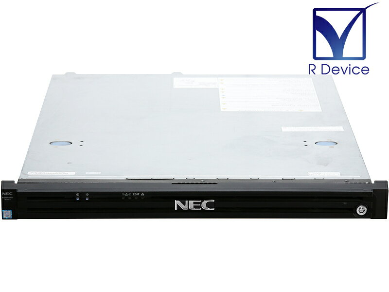 Express5800/R110i-1 N8100-2527Y NEC Corporation Xeon Processor E3-1220 v6 3.00GHz/8.0GB/HDD非搭載/DVD-ROM/N8103-176【中古サーバー】