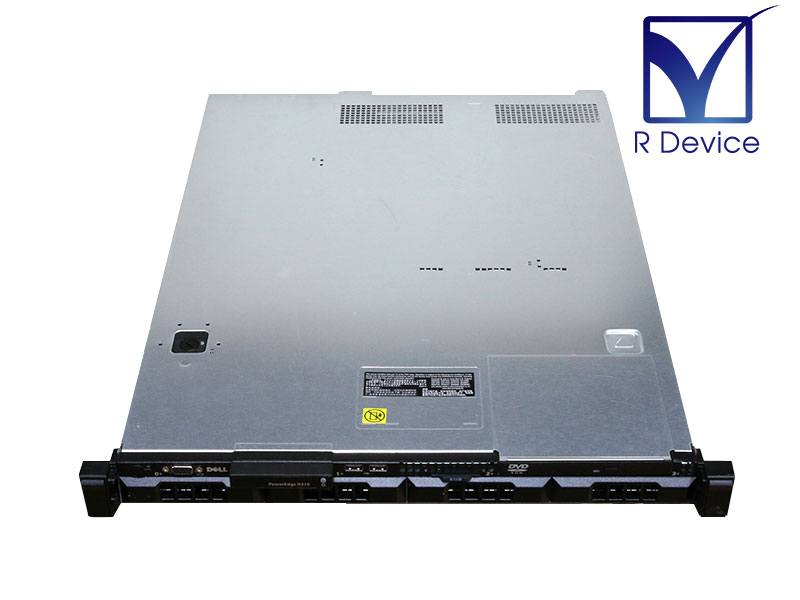 PowerEdge R310 DELL Xeon X3440 2.53GHz/2GB/HDD非搭載/DVD-ROM/フロントパネル欠品【中古】