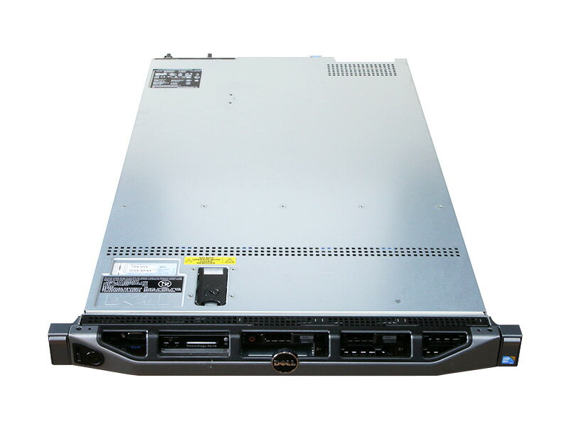 PowerEdge R610 DELL Xeon E5620 2.40GHz/8GB/300GB *2/DVD-ROM/PERC H700/電源ユニット *2【中古】