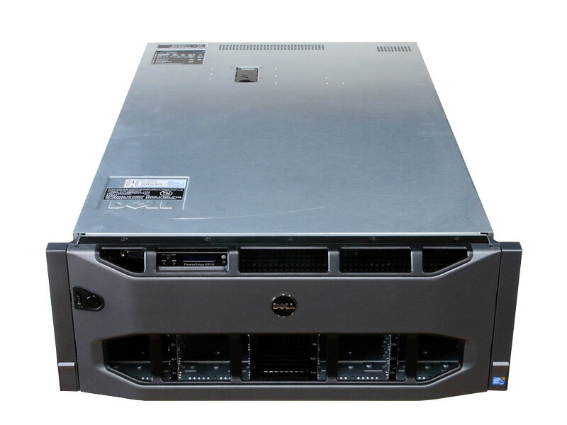 PowerEdge R910 DELL Xeon E7-4830 2.13GHz 4/128GB/HDD非搭載/DVD-ROM/PERC H700/電源ユニット 4【中古】