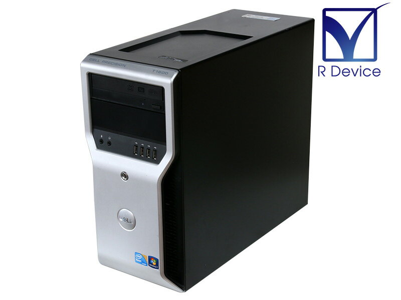 Precision T1600 DELL Xeon Processor E3-1245 3.30GHz/16GB/500GB/DVD-RW/Quadro 600/Windows 7 Professional【中古】