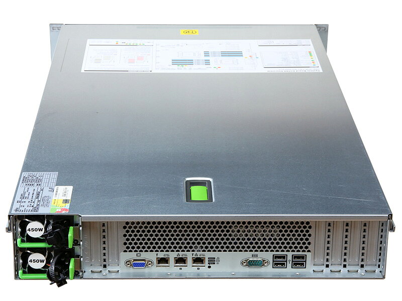 PRIMERGY RX2520 M1 PYR2521R2N �ٻ��� Xeon Processor E5-2403 v2 1.80GHz/12GB/900GB *6/DVD-ROM/D3116/�Ÿ���˥å� *2/2.5