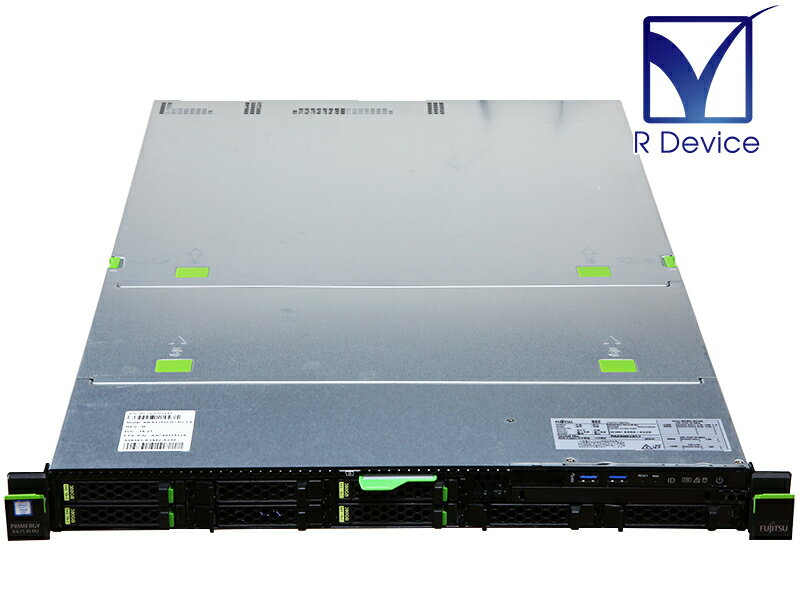 富士通 PRIMERGY RX2530 M2 PYR2532R2N ラック型 サーバ Intel Xeon Processor E5-2623 v4 2.60 GHz, 32.0 GB HDD非搭載, CP400i D3307-A12, 電源ユニット * 2, 2.5" モデル 本体に擦り傷や使用感があります。 ハードディスクは、非搭載です。 付属品は 電源ケーブル のみとなります。 商品写真の シリアルポート は非搭載です。 キーボード、マウス、リカバリディスク 等は付属しません。 メーカー 富士通株式会社 (FUJITSU LIMITED) 型番 RX2530 M2 PYR2532R2N チップセット Intel C612 Chipset CPU 1 Intel Xeon Processor E5-2623 v4 2.60 GHz 4コア, 8スレッド, 10 MB Intel Smart Cache CPU 2 非搭載 メモリ 32.0 GB (8.0 GB * 4, DDR4 2400 MHz DIMM) 内蔵ストレージ 非搭載 (2.5" SAS HDD用 マウンタ * 4) 内蔵ODD DVD-ROM ドライブ ストレージコントローラ PRAID CP400i D3307-A12 ZM ネットワークコントローラ Emulex Corporation One Connect NIC * 2 グラフィック Matrox Electronic Systems MGA-G200e インターフェイス USB 3.0 * 2 USB 2.0 * 2 アナログVGA mini D-Sub 15-Pin DE-15 ネットワーク RJ-45 * 2 拡張スロット PCI Express 3.0 x8 レーン * 2 (ロープロファイル) PCI Express 3.0 x16 レーン * 2 (ロープロファイル) 電源ユニット 1 富士通テクノロジーソリューションズ A3C40172099 電源ユニット 2 富士通テクノロジーソリューションズ A3C40172099 外形寸法 483 * 771 * 43 mm 質量 (最大) 16 kg 付属品 電源ケーブル * 1 検索用キーワード プライマジー, プライマジ 富士通テクノロジーソリューションズ 中古サーバー, 中古サーバ, サーバー, サーバ 大型商品のため送料無料の対象外となります。 ヤマト運輸 らくらく家財宅急便にて発送予定。 通常ご入金の確認から2-3営業日での発送となります。