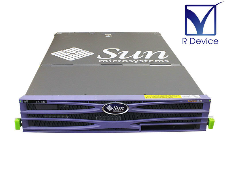 Sun Fire V240 Sun Microsystems UltraSPARC IIIi 1GHz x1/1GB/0GB/DVD-ROM/PSUx1【中古】