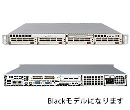 【外箱傷/凹みあり】Super Micro Computer SYS-6015P-8B ベアボーンサーバー 1Uラックマウント LGA771x2/Intel 5000P 新品未使用