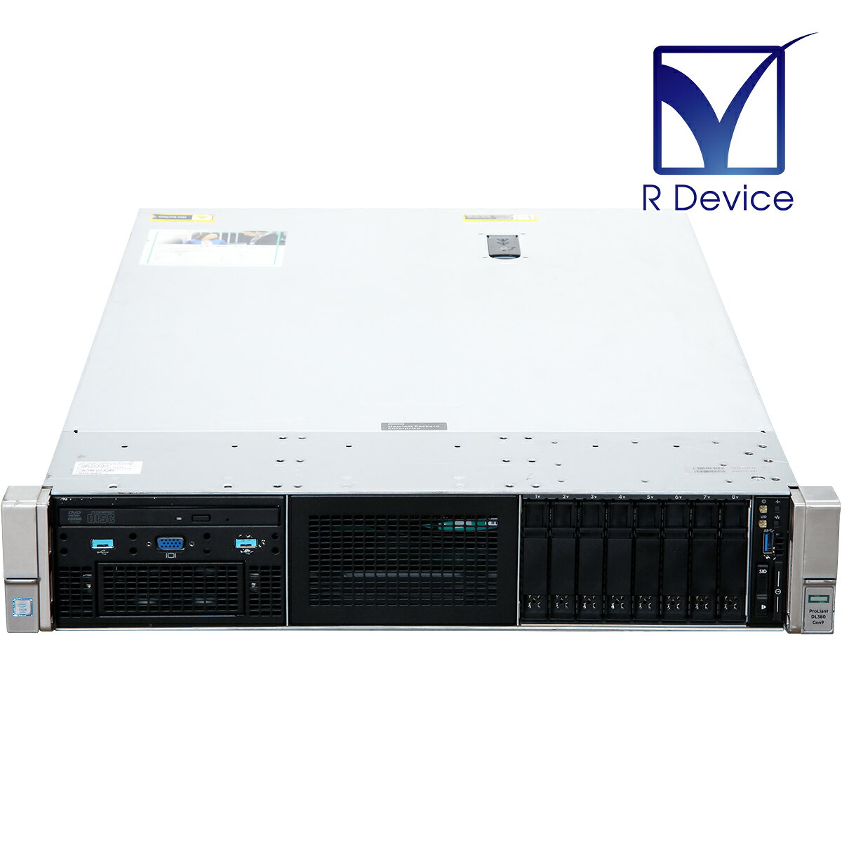 Hewlett Packard - Hewlett-Packard ProLiant DL380 Gen9 848774-291 Xeon Processor E5-2630 v4 *2/16.0GB/HDD非搭載/Smart Array P440ar/電源ユニット *2/8SFF【中古サーバー】