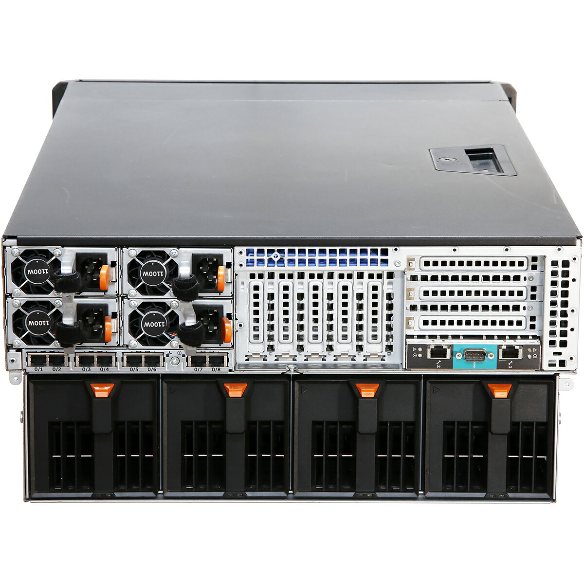 PowerEdge VRTX Dell シャーシ サーバーモジュール非搭載/電源ユニット *4/3.5イン...