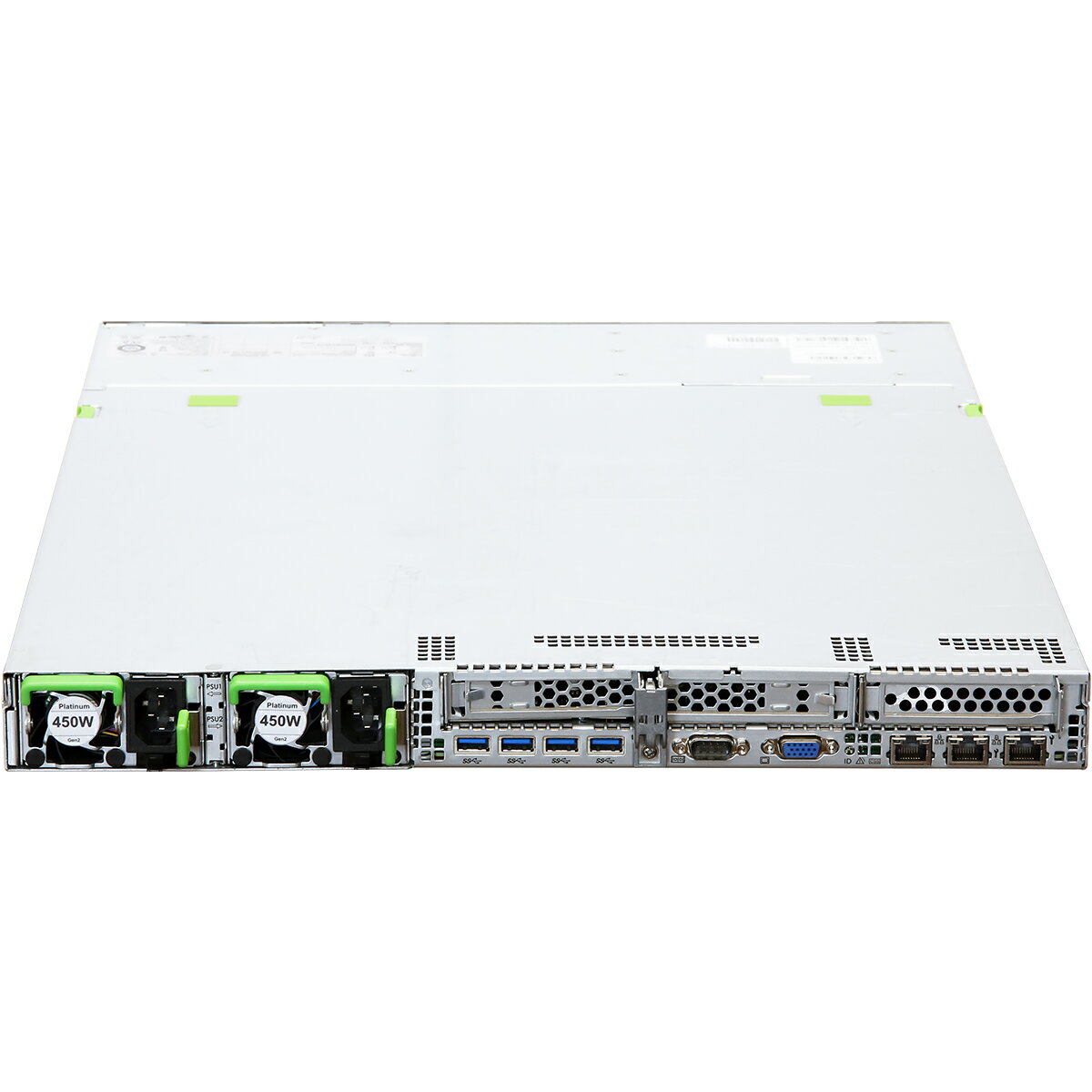 PRIMERGY RX1330 M3 PYR1333R3M 富士通 Xeon Processor E3-1220 v6/16.0GB/HDD非搭載/PRAID CP400i/3.5インチモデル/電源ユニット *2【中古サーバー】