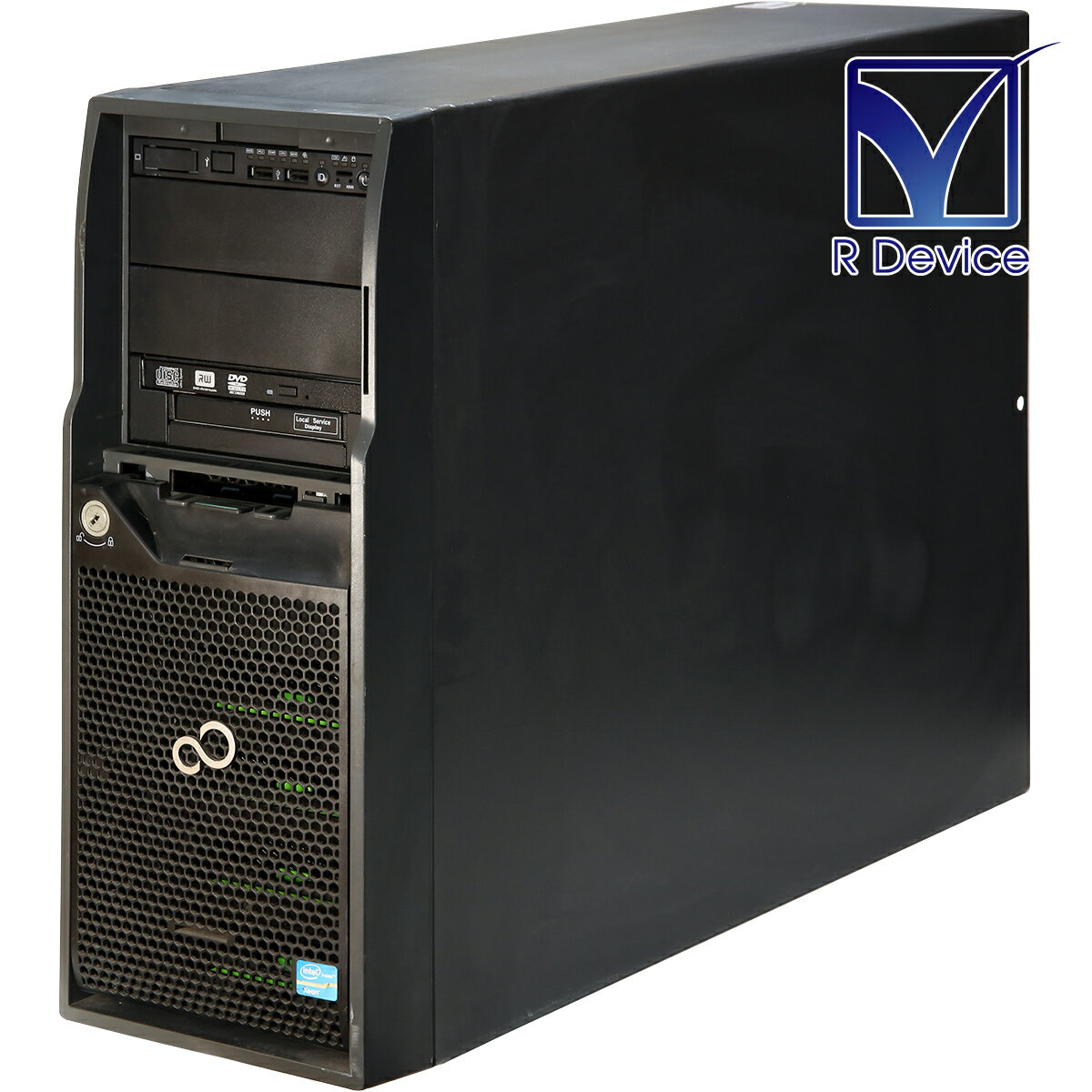 PRIMERGY TX150 S8 PYT158T3S 富士通 Xeon Processor E5-1410/8.0GB/HDD非搭載/D2607-A21/3.5インチモ..