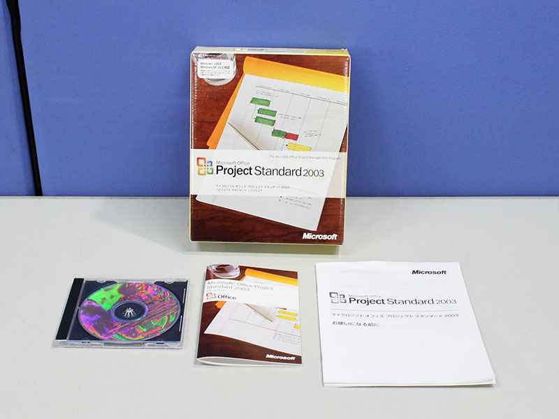 Microsoft Project Standard 2003 Windows版 CD-ROM【中古】