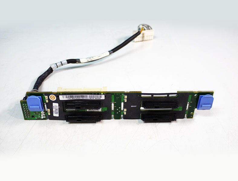 0U7820 DELL 2.5インチ SAS 0H726F Perc 6/i対応 BackPlaneBoard 接続ケーブル付き【中古】