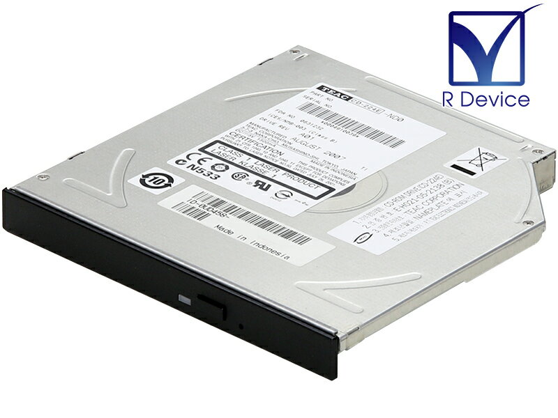 Dell 0UD458 内蔵用 スリム型 24倍速 CD-ROMドライブ SME 50-Pin Parallel ATA ATAPI/EIDE 対応 TEAC Corporation CD-224E-ND0 のOEM品です。 写真はイメージです。 動作確認済、中古品 です。 マニュアル、ケーブル 等の付属品はありません。 キズや汚れ、経年による使用感 等がございますことを、予めご了承ください。 メーカー Dell Inc. DP/N 0UD458 製造元 ティアック株式会社 (TEAC Corporation) Model CD-224E-ND0 対応メディア CD-ROM 読込速度 24倍速 インターフェイス ATAPI/EIDE コネクタ形状 SME 50-Pin 互換 DP/N 00R397 09P738 0UD458 対応機種 Dell PowerEdge 2850 Dell PowerEdge 2950 Dell PowerEdge 2970 検索用キーワード KX15-50KLDLE KX14-50K5D1 ATA Packet Interface, Parallel ATA 1977047N-D0, E-H021-05-2138 付属品 CD-ROMドライブ 本体のみです。