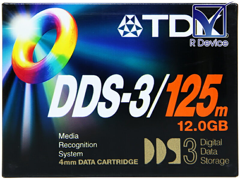 TDK Corporation DC4-125N DDS-3 データカートリッジ この商品は、 未開封/未使用品 です。 30日間の中古保証 を設けております。 メーカーの動作保証を受ける事は出来ません。 長期在庫品につき、外装に色あせ、痛みがあります。 今までの販売実績によると問題ありませんが、品質に関しては無保証とさせていただきます。 メーカー TDK Corporation (TDK株式会社) Item Code DC4-125N JAN 4902030300104 商品単位 1 巻 (販売単位: 1) 対応ドライブタイプ DAT 72 DDS-4 DDS-3 記憶容量 12.0 GB (非圧縮時容量) 24.0 GB (圧縮時容量) テープ幅 4.0 mm テープ長 125.0 m テープ厚 6.8 μm 検索用キーワード Digital Data Storage, Digital Audio Tape 状態 長期在庫品につき、外装に 色あせ, 痛み があります。