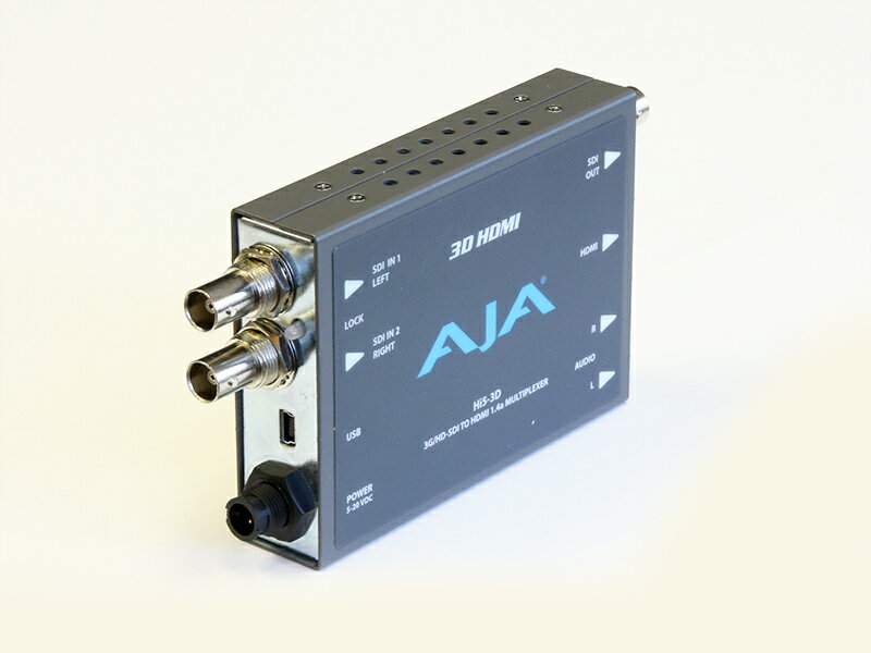 Hi5-3D AJA Video Systems 3G/HD/SD-SDIマルチプレクサ→HDMI/SDIコンバータ【中古】
