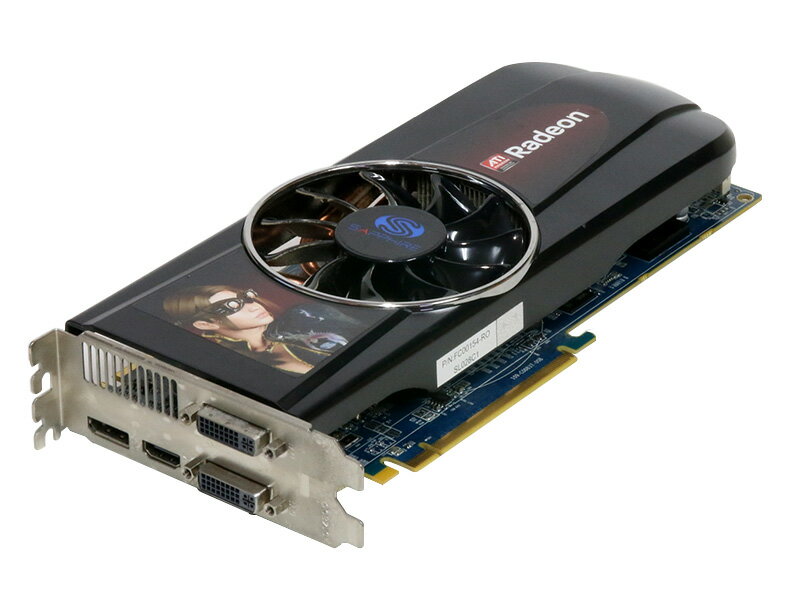 SAPPHIRE Radeon HD 5830 1GB DVI 2/HDMI/DisplayPort PCI Express x16 SKU 11169-00【中古】