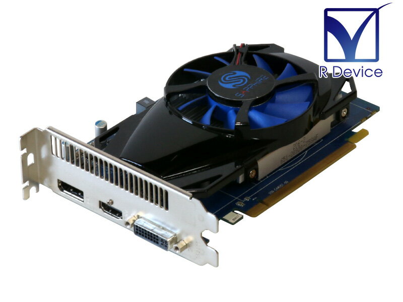 SAPPHIRE Radeon HD 7750 1GB DisplayPort/HDMI/DVI -I PCI-Express 3.0 x16 11202-00【中古】