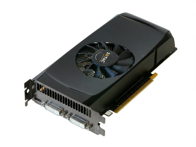 ZOTAC GeForce GTS 450 1GB miniHDMI/DVI 2 PCI-Express x16 288-1N164-100RT【中古】