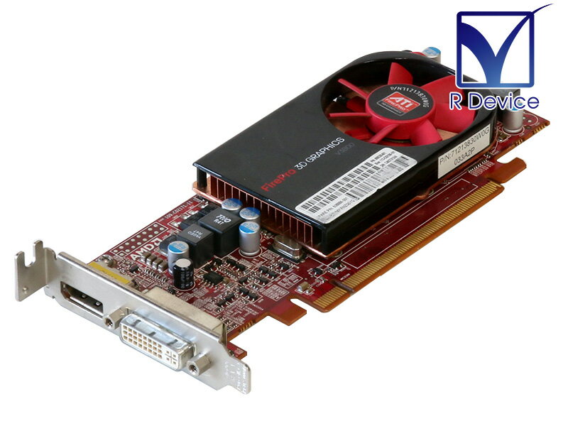 HP FirePro V3800 512MB DisplayPort/DVI PCI Express x16 Low Profile 608528-001/608886-001