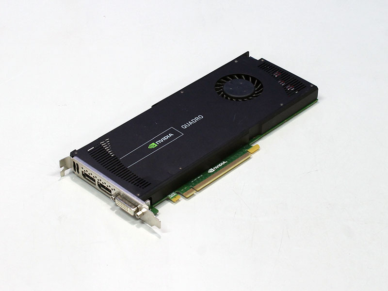 HP Quadro 4000 2GB DVI/DPx2 PCI Express 16x 608533-003/671137-001【中古グラフィックボード】
