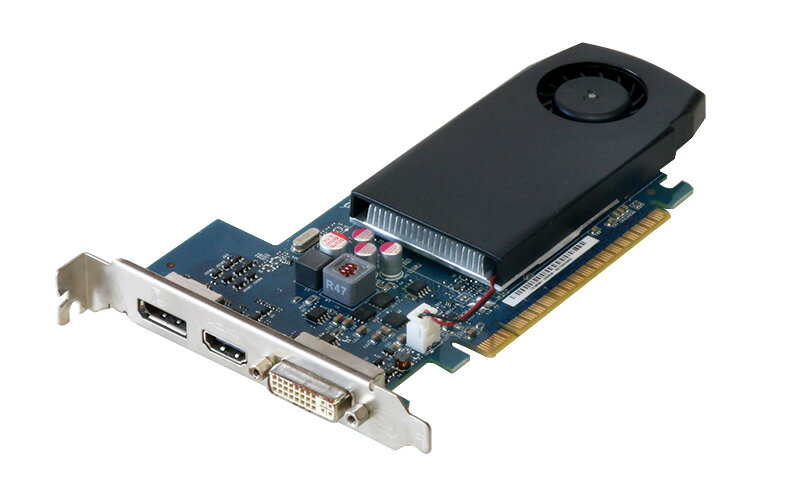 HP GeForce GT 640 4GB DisplayPort/HDMI/DVI PCI Express 2.0 x16 P/N:717540-001【中古】