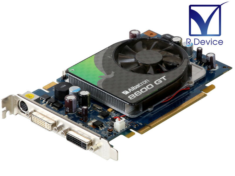 Albatron Technology GeForce 8600 GT 256MB TV-out/DVI-I 2 PCI Express 1.1 x16 86GTB1P2565P【中古ビデオカード】