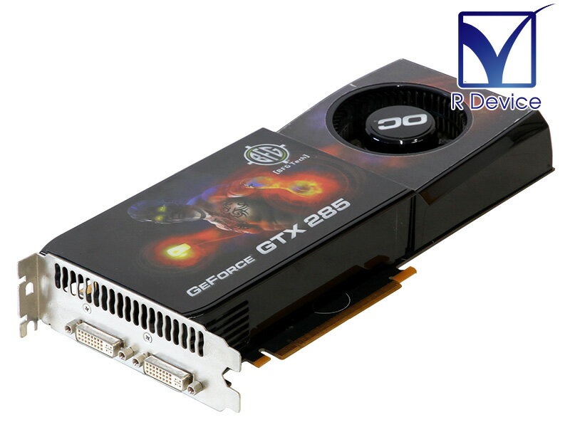 BFG Technologies GeForce GTX 285 1024MB DVI-I 2 PCI Express 2.0 x16 BFGEGTX2851024OCBE【中古ビデオカード】