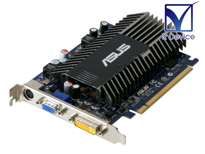 ASUSTeK Computer GeForce 8400 GS 512MB D-Sub/TV-out/DVI-I PCI Express 2.0 x16 EN8400GS SILENT/HTP/512M【中古ビデオカード】