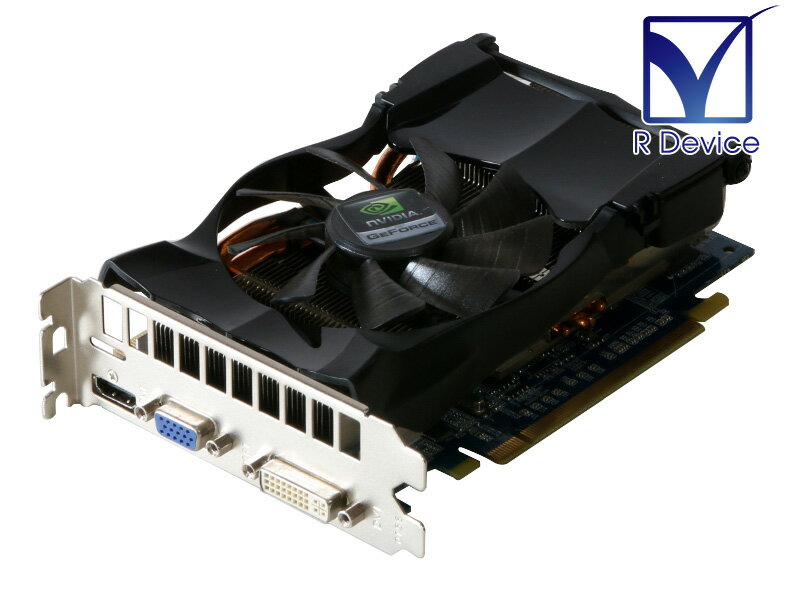 玄人志向 GeForce GTX 560 1GB HDMI/D-Sub/DVI-I PCI Express 2.0 x16 GF-GTX560-E1GHD/SHORT【中古】