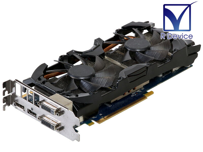 玄人志向 GeForce GTX 660 2048MB DVI-D/DVI-I/HDMI/DisplayPort PCI Express 3.0 x16 GF-GTX660-E2GHD/DF/OC/A【中古ビデオカード】