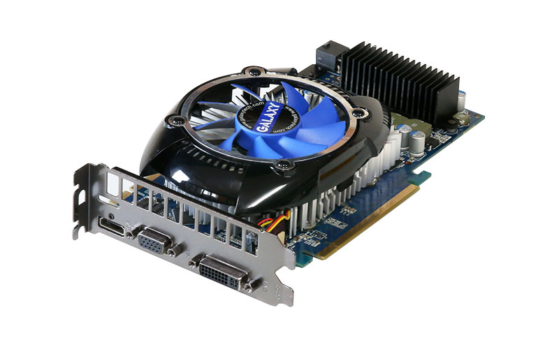 GALAXY GeForce GTS250 512MB HDMI/VGA/DVI PCI Express x16 GF GTS250 PCI-E 512MB DDR3 256Bit w/CRT/DVI/HDMI【中古】