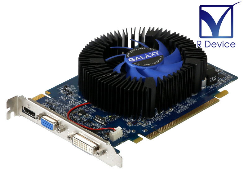 GALAXY Microsystems GeForce GTS 450 1024MB HDMI/D-Sub 15pin/DualLink DVI-I PCI Express 2.0 x16 GF PGTS450/1GD3 ZERO【中古ビデオカード】