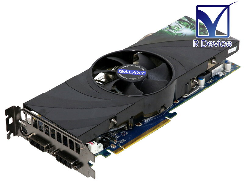Galaxy Microsystems GeForce GTX 260 896MB TV-out/DualLink DVI-I *2 PCI Express 2.0 x16 GF PGTX260+-OC/896D3/GE【中古ビデオカード】