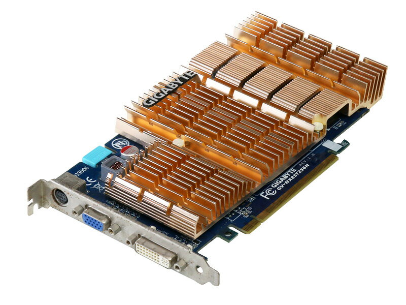 GIGA-BYTE Technology GeForce 8500 GT 256MB TV-out/VGA/DVI PCI Express x16 GV-NX85T256H【中古】