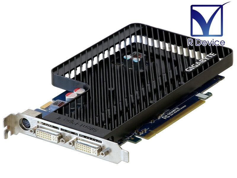 GIGA-BYTE Technology GeForce 8600 GT 256MB TV-out/Dual Link DVI-I 2 PCI Express 1.1 x16 GV-NX86T256D【中古ビデオカード】